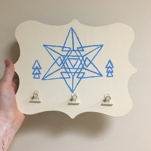 Original Artwork Sacred Geometry Necklace Holder